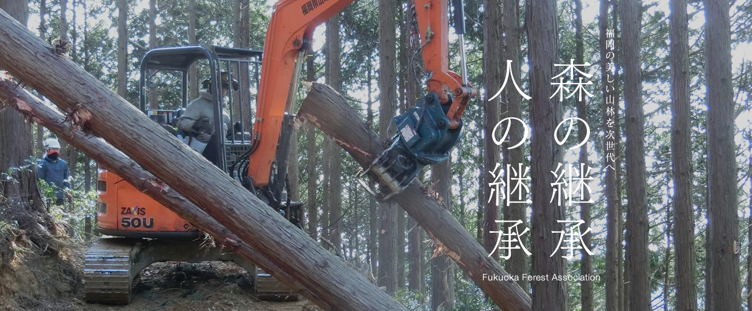 福岡の美しい山林を次世代へ 森の継承 人の継承 Fukuoka Forest Association